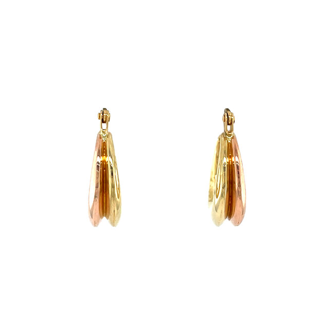 Gold earrings 18 karat