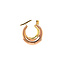 Gold earrings 18 karat