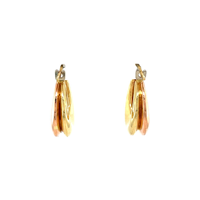 Gold earrings 18 karat