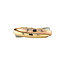 Tricolor goldener Trinity-Ring 18 Karat