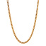 Gold gourmet necklace 60.5 cm 14 karat