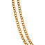 Gold gourmet necklace 60.5 cm 14 karat