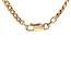 Gold gourmet necklace 60.5 cm 14 karat