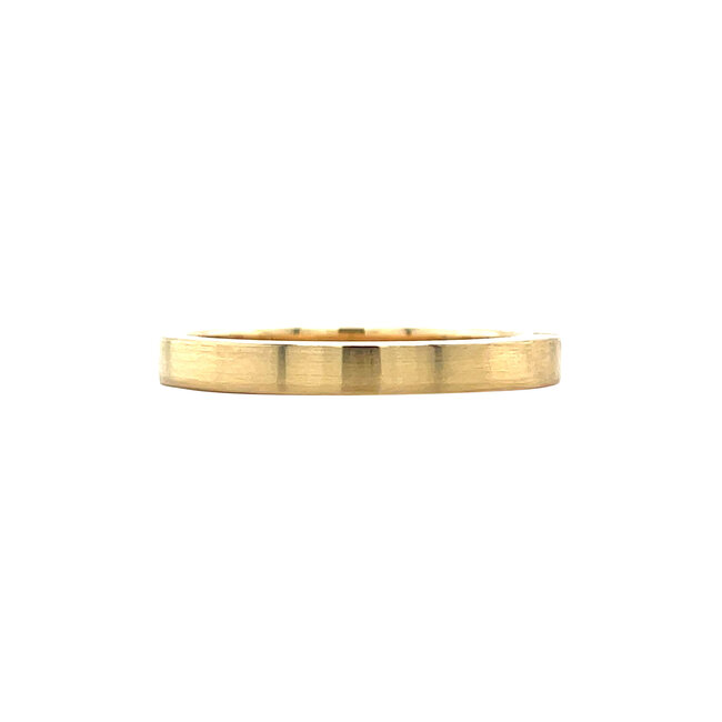 Goldener Ring mit Diamant 14 Karat