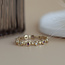 Gold ring with ruby and diamond 14 kt* new