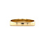 Tricolour gouden zegelring 14 karaat