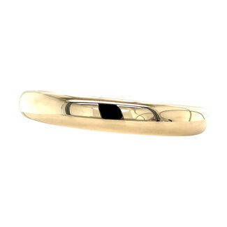 Gouden gladde bangle