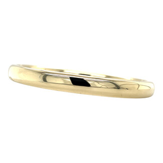 Gouden gladde bangle
