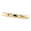 Gouden gladde bangle 14 karaat