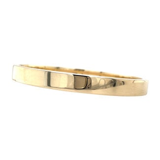 Gouden gladde bangle