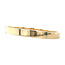Gouden gladde bangle 14 karaat