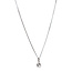 Weißgoldenes Collier mit Diamantanhänger 14 Karat