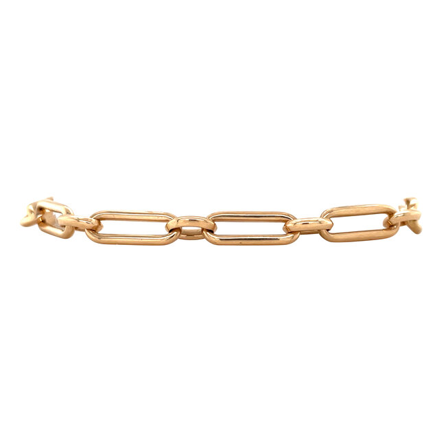 Rose gold bracelet 19 cm 14 karat