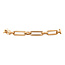 Rose gold bracelet 19 cm 14 karat