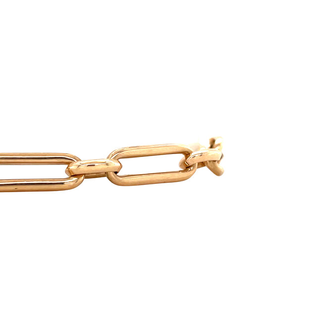 Roségoldenes Armband 19 cm 14 Karat