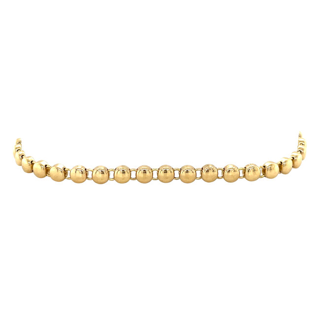 Golden bracelet 19 cm 18 karat