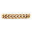 Gold gourmet bracelet 20.5 cm 14 karat