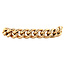 Gold gourmet bracelet 20.5 cm 14 karat