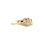 Gouden ring met diamant 14 karaat