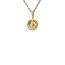 Gold pendant with diamond 14 karat