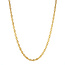Gouden dubbele anker collier 50 cm 14 karaat