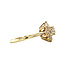 Gouden ring met diamant 14 karaat