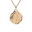 Gold coin pendant 14 kt