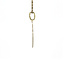 Gold twin pendant 14 karat