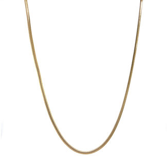 Gouden slangcollier