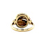 Tricolour gouden ring 14 karaat