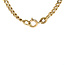 Gouden lengtecollier gourmet 46.5 cm 14 karaat