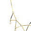 Gouden choker met parels 14 karaat