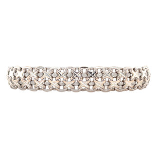 Witgouden armband