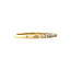 Gouden rijring met diamant 18 karaat