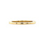Gouden rijring met diamant 18 karaat