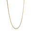 Gouden lengtecollier gourmet 46.5 cm 14 karaat