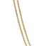 Gouden lengtecollier gourmet 46.5 cm 14 karaat