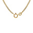 Gouden lengtecollier gourmet 46.5 cm 14 karaat