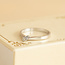 Weißgoldener Solitärring mit Diamant 14 Karat *neu