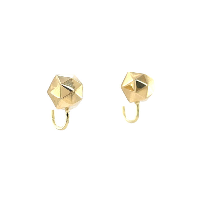 Gold earrings 14 karat