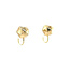 Gold earrings 14 karat