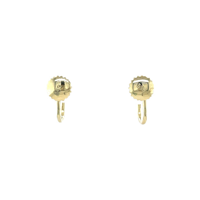 Gold earrings 14 karat