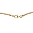 Gold bangle with diamond pendant 14 karat