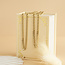 Gouden lengtecollier gourmet 70.5 cm 14 karaat