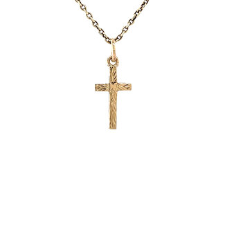Gouden kruis hanger