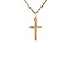 Gouden kruis hanger 14 karaat