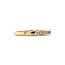Gouden rijring met diamant 14 karaat