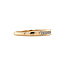 Gouden rijring met diamant 14 karaat