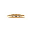 Gouden rijring met diamant 14 karaat