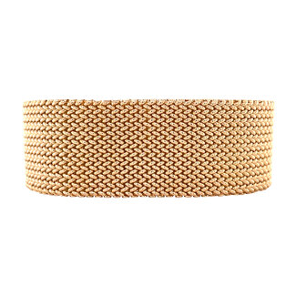 Gouden armband 17 cm
